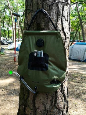 Εργονομική Ηλιακή Ντουζιέρα για Camping 20lt