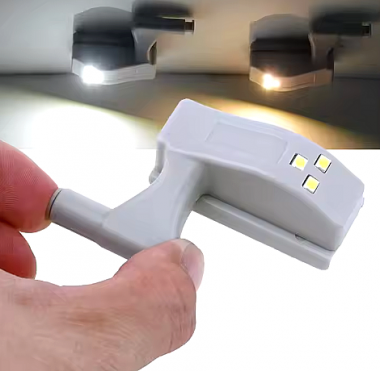 Έξυπνο φωτάκι LED μεντεσέ για ντουλάπια 8τμχ