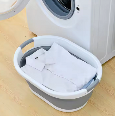 Έξυπνο πτυσσόμενο καλάθι ρούχων