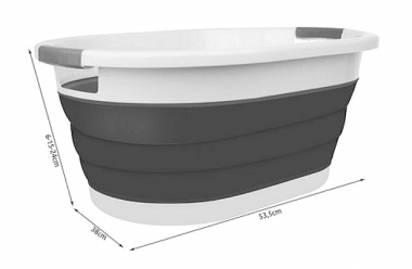 Έξυπνο πτυσσόμενο καλάθι ρούχων